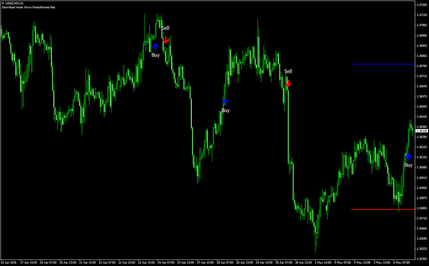 forex invincible signals example chart